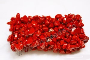 Gemstone stretch bracelet assortment, red jasper chips (natural) , approx wedth 1-1/2 inche, 6-1/2inches. Pkg of 5.