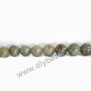Bead,  labradorite (natural), 8mm round, B- grade, Mohs hardness 6 to 6-1/2. Sold per 16-inch strand