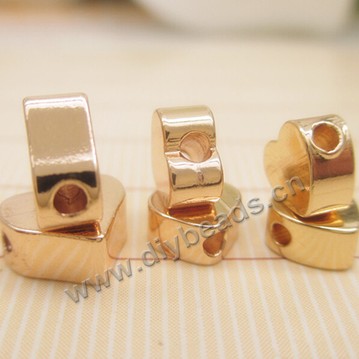 Bead,copper,24k gold filled,hart shape,5.3x4.5mm with 2.6mm hole,Sold per pkg of 50 pieces.