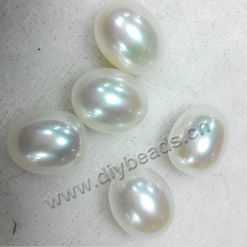   Pearl  rice shape pearl , AAA grade , colorful cultured freshwater,   white, 8.5---9mm. Sold by pc