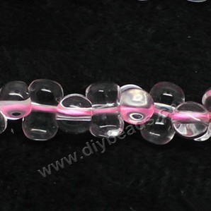 Bead, rose quartz (natural), 16x6mm peanut, B grade, Mohs hardness 7. Sold per 16-inch strand