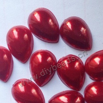 Bead,acrylic pearl,blue,18x25mm water drop .Sold per pkg of 500pcs