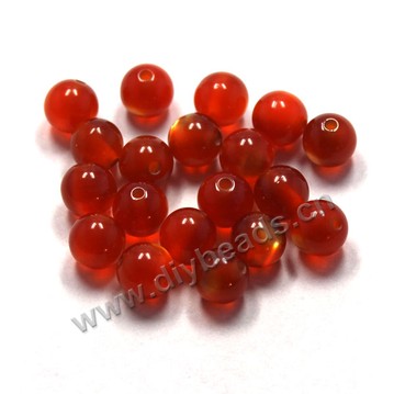 Bead, acrylic, cat's eye  dark red, 10mm round. Sold per pkg of 100ps