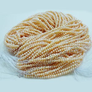 Pearl, cultured freshwater(dyed) ,yellow ,4-5mm potato,C grade, Mohs hardness 2-1/2 to 4. Sold per pkg of (25) 15-inch strands.