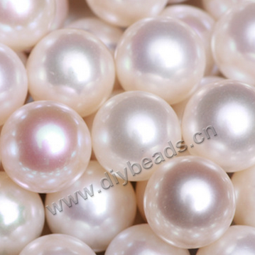 Pearl,cultured freshwater,white,6-6.5mm round, AAAA grade. Sold per pkg of 10pcs