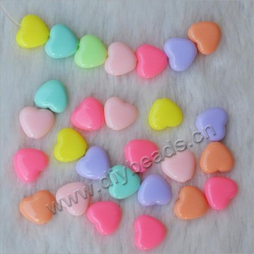 Bead,Acrylic loose beads DIY beaded spacer beads  ice cream color for children handmade.