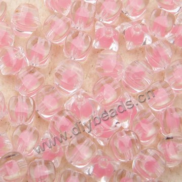 wonder Bead,acrylic,pink color,12mm beads. Sold per pkg of 500 grams.