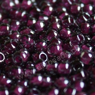 seed bead,glass,Transparent lavend,#6 round,sold per pkg of 50g,  approximately 700ps.