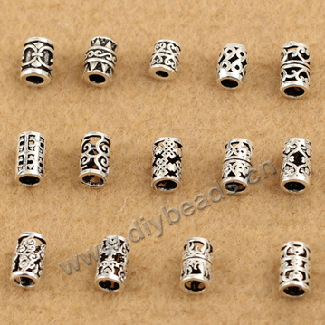 925 sterling silver spacer beads tube beads for making bracelet