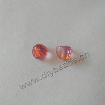 8*9mm Pumpkin shape gradient Symphony mix color Czech glass beads for jewelry making