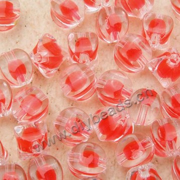 wonder Bead,acrylic,red color,12mm beads. Sold per pkg of 500 grams.