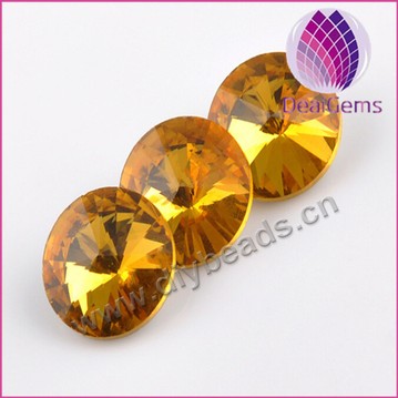 bead, mixed color,rondelle faced glass ,point back,beads,rhinestone ,14mm,per pkg of 500pcs  