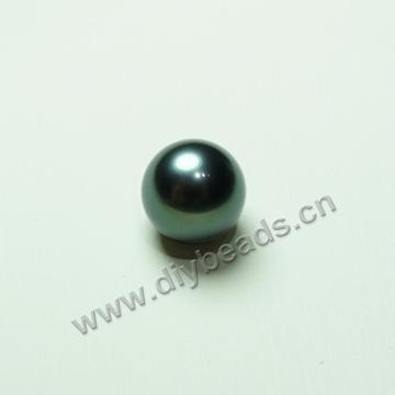 Pearl,tahiti saltwater(natural),peacock black,AAA grade,9-10mm round,Sold per package of 1pcs