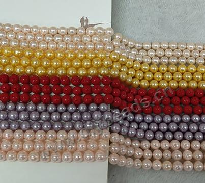 Natural South Sea Shell Pearls Straight Hole Loose Beads Wholesale