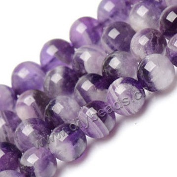Bead, flower amethyst (natural), 14mm round. Sold per 15-inch(38cm) strand