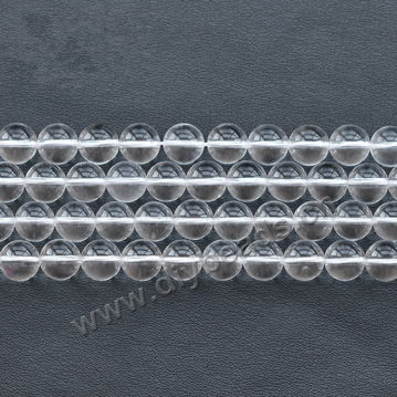 6mm Natural white crystal loose beads