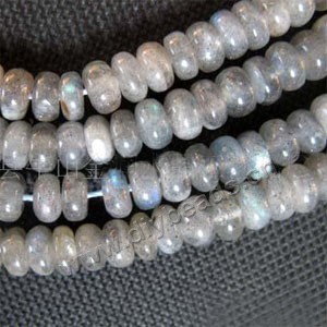 Bead, rainbow moonstone (natural), 10x8mm rondelle, Mohs hardness 6 to 6-1/2. Sold per 16-inch strand